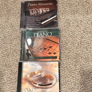 Piano, wedding music cds